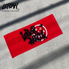 LEFLAH SMILE KILL FACE TOWEL画像