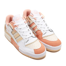 adidas FORUM EXHIBIT LOW FOOTWEAR WHITE/CREAM WHITE/HELLOW UMBER GZ5389画像