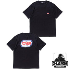 X-LARGE S/S POCKET TEE LOGO MARK BLACK 101218011001画像