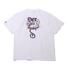 atmos &times; KOUSUKE SHIMIZU TEE WHITE / PURPLE SK-05-WPU画像