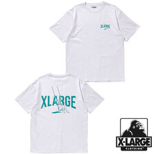 X-LARGE S/S TEE SWING WHITE 101218011009画像