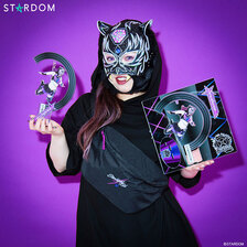 HTML ZERO3 &times; STARDOM スターライト・キッド 闇虎 Big Acrylic Stand ACS271画像