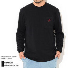 GRAMICCI One Point L/S Tee GUT-21F009画像