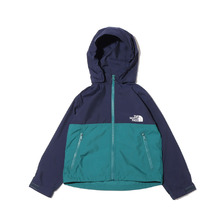 THE NORTH FACE COMPACT JACKET (KIDS) NAVY / SHADED SPRUCE NPJ21810-NS画像