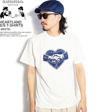 GLAD HAND HEARTLAND - S/S T-SHIRTS -WHITE-画像