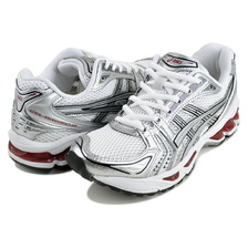 ASICS GEL-KAYANO 14 WHITE/PURE SILVER 1201A019-104画像