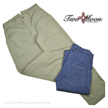 Two Moon Lot.546 Navy deck pants画像