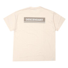 DESCENDANT 21SS HORIZON SS TEE NATURAL 211ATDS-STM05S画像