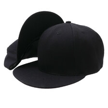 Ron Herman &times; COOPERSTOWN BALL CAP Cotton Ripstop Cap BLACKxBLACK画像