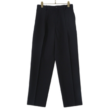 MARKAWARE PLEATED FRONT PEGTOP-ORGANIC WOOL SURVIVAL CLOTH- A21C-05PT01C画像