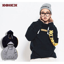 ANIMALIA CROSS-NECK HEAVY OZ HOODIE #002画像