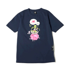 new balance ATHLETICS ARTIST LEVITZO TEE 2 NATURAL INDIGO MT13562画像