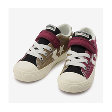 CONVERSE KID'S BREAKSTAR SK V-1 OX BURGUNDY/BLACK/BIEGE 37301371画像