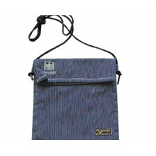 COLIMBO HUNTING GOODS SACOSH BAG INDIGO STRIPE ZW-0702画像