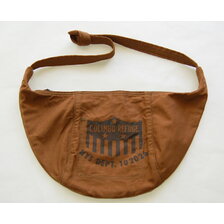 COLIMBO HUNTING GOODS LUNA PARK HALF MOON BAG CARAMEL BROWN ZW-0703画像