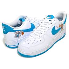 NIKE AIR FORCE 1 07 SPACE PLAYERS white/lt blue fury-white DJ7998-100画像