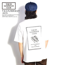TOKYO SANDWICH CLUB T.S.C-FLYER B.S.T -WHITE-画像