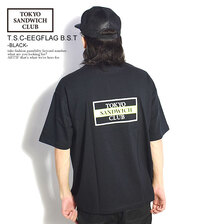 TOKYO SANDWICH CLUB T.S.C-EEGFLAG B.S.T -BLACK-画像
