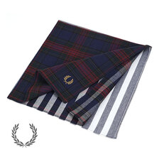 FRED PERRY WOVEN HANDKERCHIEF CHARCOAL F19982-29画像