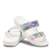crocs Classic Crocs Out of This World Sandal Multi/White 207248-928画像
