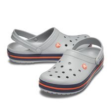crocs Crocband&trade; Light Grey/Navy 11016-01U画像
