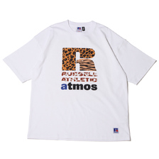 atmos &times; Russell Athletic ANIMAL LOGO TEE WHITE MAT21-SM019画像