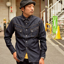 TCB jeans Ranchman Shirt 8.5oz Denim画像