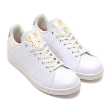 adidas STAN SMITH FOOTWEAR WHITE/BLUE/SCARLET H03223画像