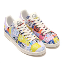 adidas STAN SMITH W SUPPLIER COLOR/OFF WHITE/PURPLE TINT H03921画像