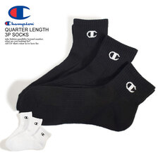 Champion QUARTER LENGTH 3P SOCKS CMSCU201画像