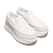 UGG Marin Slip On WHITE LEATHER 1123290-WHTL画像