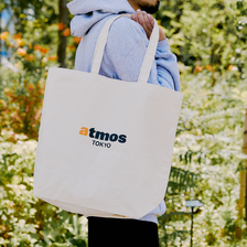 atmos &times; GIANTS atmos FONT TOTE BAG NATURAL GIAT004画像