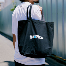 atmos &times; GIANTS atmos FONT TOTE BAG BLACK GIAT004画像