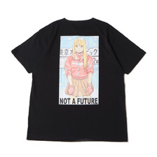 ANARC x 古塔つみ NOT A FUTURE TEE BLACK A03-0001画像