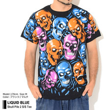 LIQUID BLUE Skull Pile 2 S/S Tee 31757/31756画像