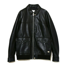 CRIMIE LAMB LEATHER A2 JACKET CR1-02A5-JK05画像