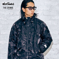 WILDTHINGS x THE CRIMIE CAMO JAQUARD NYLON HAPPY JACKET CR1-C2A5-JK03画像