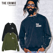 CRIMIE VINTAGE OVERDYE OLD ENGLISH LOGO CREW NECK SWEAT CR1-02A5-CL73画像