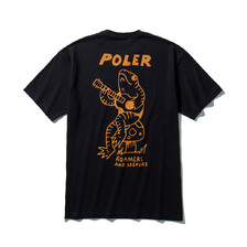 POLeR OUT MI SWAMP TEE BLACK 212APM2002画像