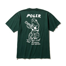 POLeR OUT MI SWAMP TEE FOREST GREEN 212APM2002画像