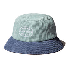 POLeR VIBES BRAND BUCKET HAT BLUE 212ACU7101画像