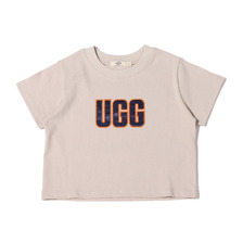 UGG ロゴサテン刺繍 チビT BEIGE 21AW-UGTP05-BEG画像