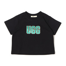 UGG ロゴサテン刺繍 チビT BLACK 21AW-UGTP05-BLK画像