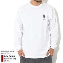 BEN DAVIS Mini Gorilla EMB L/S Tee C-1780032画像