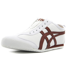 Onitsuka Tiger MEXICO 66 SLIP-ON WHITE/REDDISH BROWN 1183A360-111画像