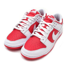 NIKE DUNK LOW SE UNIVERSITY RED/WHITE DD1391-600画像