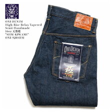 ONI DENIM High-Rise Relax Tapered Semi-Handmade 16oz 天然藍 "SHM-KIWAMI" ONI-920SHM画像