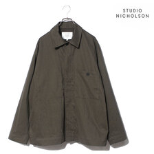 STUDIO NICHOLSON PATCH POKET JACKET - PREMIUM COTTON画像