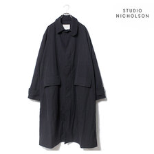 STUDIO NICHOLSON ORIEL EVERYDAY MAC COAT - TECHNICAL POLYESTER画像