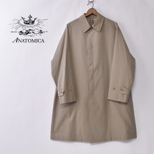 ANATOMICA SINGLE RAGLAN COAT GABARDINE BEIGE画像